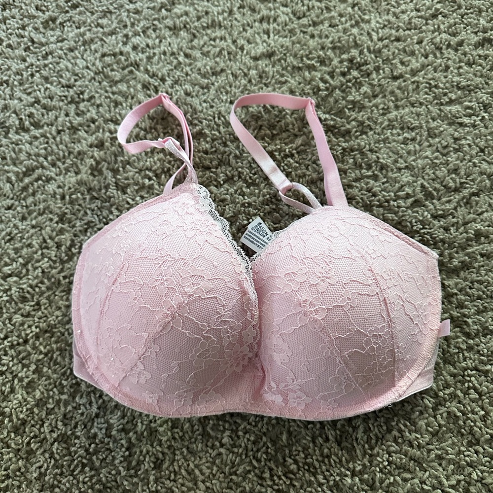 Pink Lace Women's Bra 32DD Victoria’s Secret